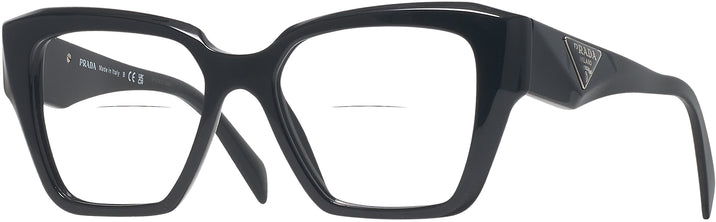 Oversized,Square Black Prada 09ZV Bifocal View #1