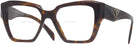 Oversized,Square Tortoise Prada 09ZV Bifocal View #1