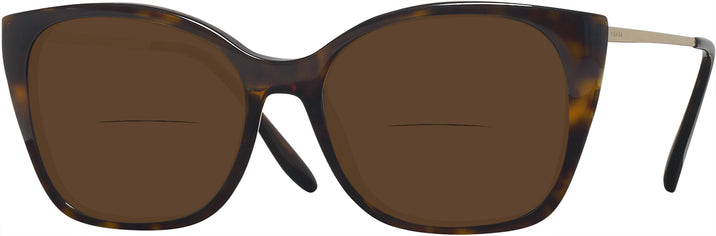 Square,Cat Eye  Prada 12XS Bifocal Reading Sunglasses View #1