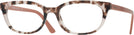 Oval Spotted Pink Prada 13VV Single Vision Full Frame View #1