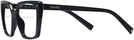 Oversized,Square Black Prada 16ZV Bifocal View #3