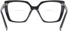 Oversized,Square Black Prada 16ZV Bifocal View #4