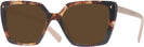 Oversized,Square Powder Prada 16ZV Progressive No Line Reading Sunglasses View #1