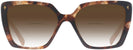 Oversized,Square Powder Prada 16ZV w/ Gradient Bifocal Reading Sunglasses View #2