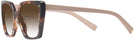 Oversized,Square Powder Prada 16ZV w/ Gradient Bifocal Reading Sunglasses View #3