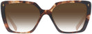 Oversized,Square Powder Prada 16ZV w/ Gradient Progressive No Line Reading Sunglasses View #2