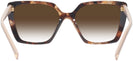 Oversized,Square Powder Prada 16ZV w/ Gradient Progressive No Line Reading Sunglasses View #4