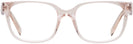 Rectangle Crystal Pink Prada 17ZV Progressive No-Lines View #2