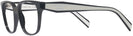 Rectangle Black Prada 17ZV Progressive No-Lines View #3