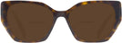 Cat Eye Tortoise Prada 18WV Bifocal Reading Sunglasses View #2