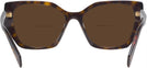 Cat Eye Tortoise Prada 18WV Bifocal Reading Sunglasses View #4