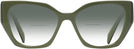 Cat Eye Sage Prada 18WV w/ Gradient Bifocal Reading Sunglasses View #2