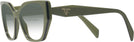 Cat Eye Sage Prada 18WV w/ Gradient Bifocal Reading Sunglasses View #3