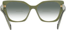 Cat Eye Sage Prada 18WV w/ Gradient Bifocal Reading Sunglasses View #4