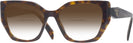 Cat Eye Tortoise Prada 18WV w/ Gradient Bifocal Reading Sunglasses View #1