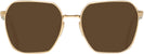 Square,Oversized Gold Prada 56ZV Progressive Reading Sunglasses View #2