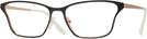 Cat Eye TOP BROWN/ROSE GOLD Prada 60XV Computer Style Progressive View #1