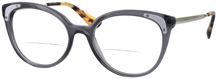 Cat Eye,Round  Prada 12UV Bifocal View #1