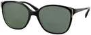 Oversized Black Prada 01OS Progressive No Line Reading Sunglasses View #1