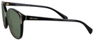 Oversized Black Prada 01OS Bifocal Reading Sunglasses View #3