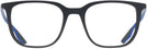 Square Matte Black/matte Blue Prada Sport 01OV Progressive No-Lines View #2