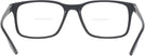 Square Matte Black Prada Sport 01LV L Bifocal View #4