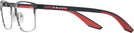 Rectangle Black/silver Prada Sport 50PV Single Vision Full Frame View #3