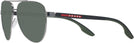 Aviator Silver Prada Sport 52YS Progressive No Line Reading Sunglasses View #3