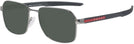 Rectangle Gunmetal Prada Sport 54WS Progressive No Line Reading Sunglasses View #1