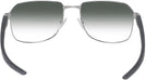 Rectangle Gunmetal Prada Sport 54WS w/ Gradient Bifocal Reading Sunglasses View #4