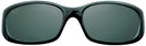 Rectangle Blk &amp; Blue/Grey Lens Maui Jim Punchbowl 219 Bifocal Reading Sunglasses View #2