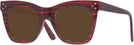 Wayfarer Red Striated Carpe Diem Bifocal Reading Sunglasses View #1