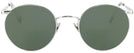 Round 23k White Gold P3 White Gold Progressive No Line Reading Sunglasses View #2
