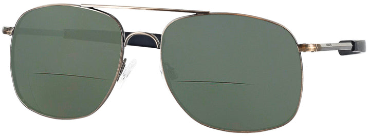 Aviator Bronze Oxide Anderson Bifocal Reading Sunglasses View #1