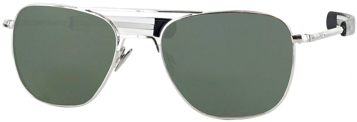 Aviator White Gold Aviator White Gold Progressive No Line Reading Sunglasses View #1