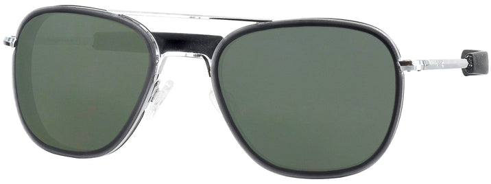 Aviator Bright Chrome Aviator Inlay Progressive No Line Reading Sunglasses View #1