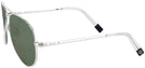 Aviator 23k White Gold Concorde White Gold Progressive No Line Reading Sunglasses View #3