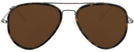 Aviator Gunmetal Concorde Inlay Progressive No Line Reading Sunglasses View #2