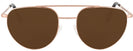 Aviator Blush Gold Noyes 23K Progressive No Line Reading Sunglasses View #2