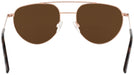 Aviator Blush Gold Noyes 23K Progressive No Line Reading Sunglasses View #4