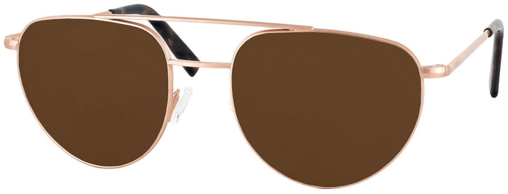 Aviator Blush Gold Noyes 23K Progressive No Line Reading Sunglasses View #1
