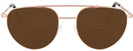 Aviator Blush Gold Noyes 23K Bifocal Reading Sunglasses View #2