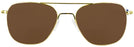 Aviator 23k Gold Aviator 23K Gold Progressive No Line Reading Sunglasses View #2