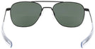 Aviator Matte Black Aviator Bifocal Reading Sunglasses View #4