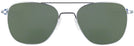 Aviator Matte Chrome Aviator Progressive No Line Reading Sunglasses View #2