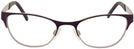 Cat Eye Bordeaux/Blush Hadley Computer Style Progressive View #2