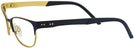 Cat Eye Black/Gold Hadley Computer Style Progressive View #3