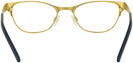 Cat Eye Black/Gold Hadley Computer Style Progressive View #4