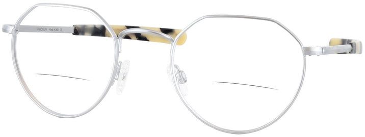 Round Matte Chrome Hamilton Bifocal View #1