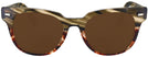 Wayfarer Grey Grad Brown Striped Ray-Ban 2168 Meteor Progressive No Line Reading Sunglasses View #2